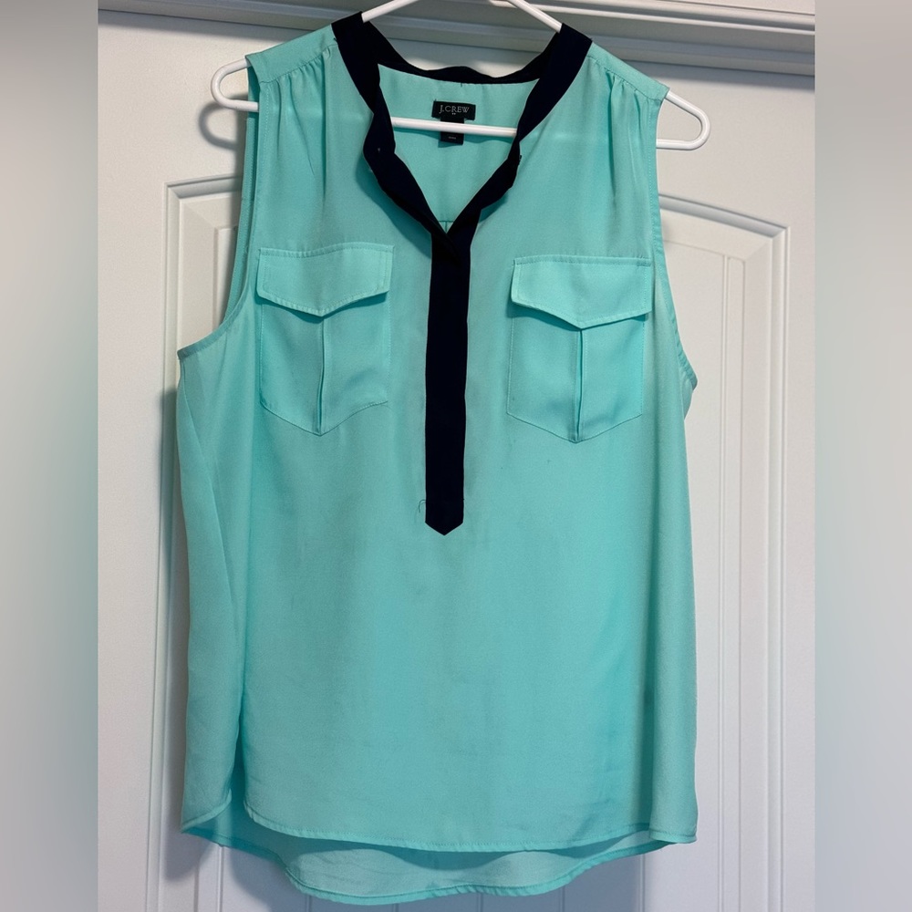 J.CREW Women’s Sleeveless Blouse -14